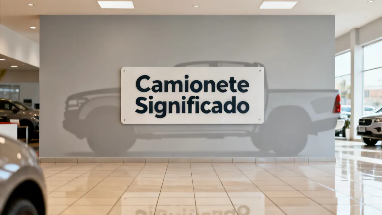 Camionete significado y guía para comprar usada