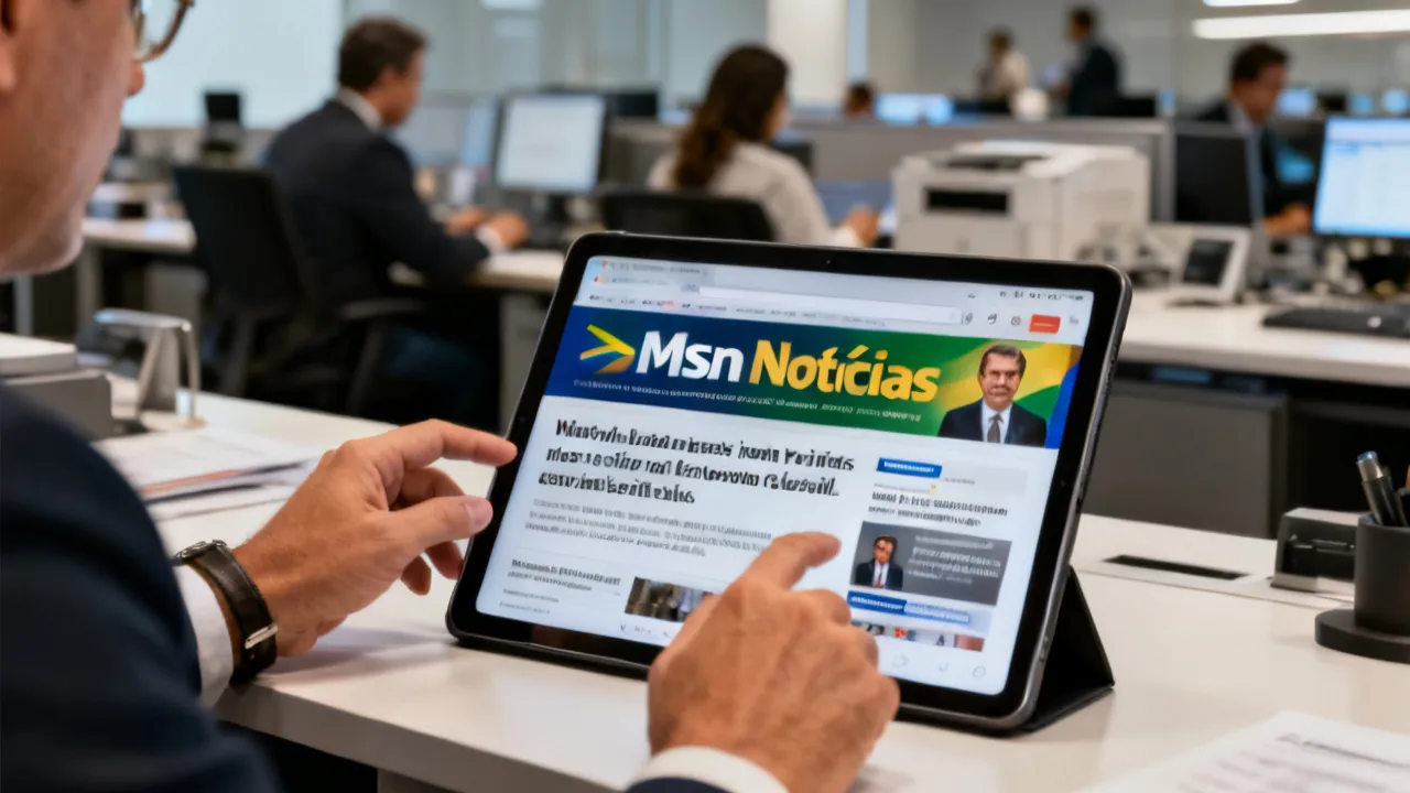 Msn Notícias e Bolsonaro: leitura crítica do noticiário