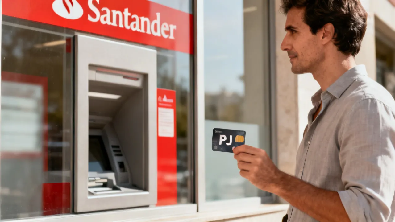 Cartão PJ Santander: guia para empresas e uso correto