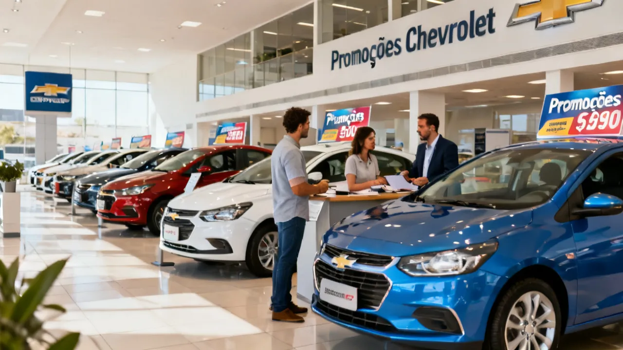 Promoções Chevrolet: guia objetivo para comprar melhor