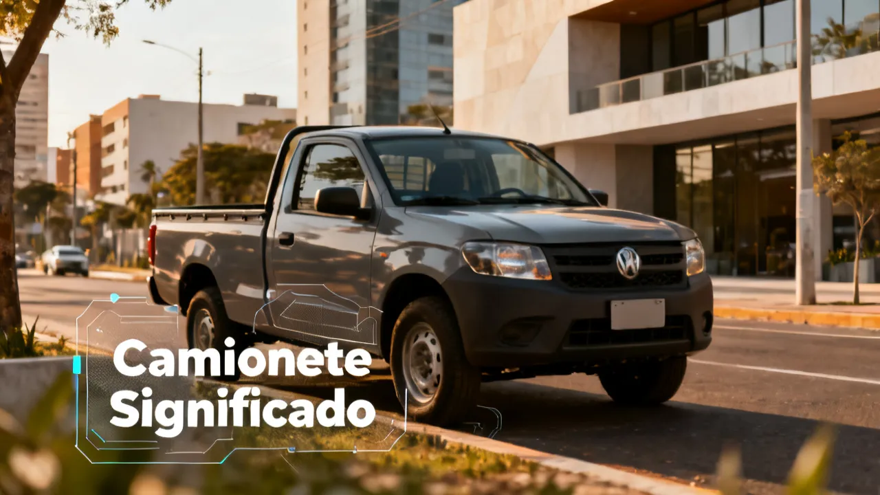 Camionete Significado: Guía objetiva para compradores