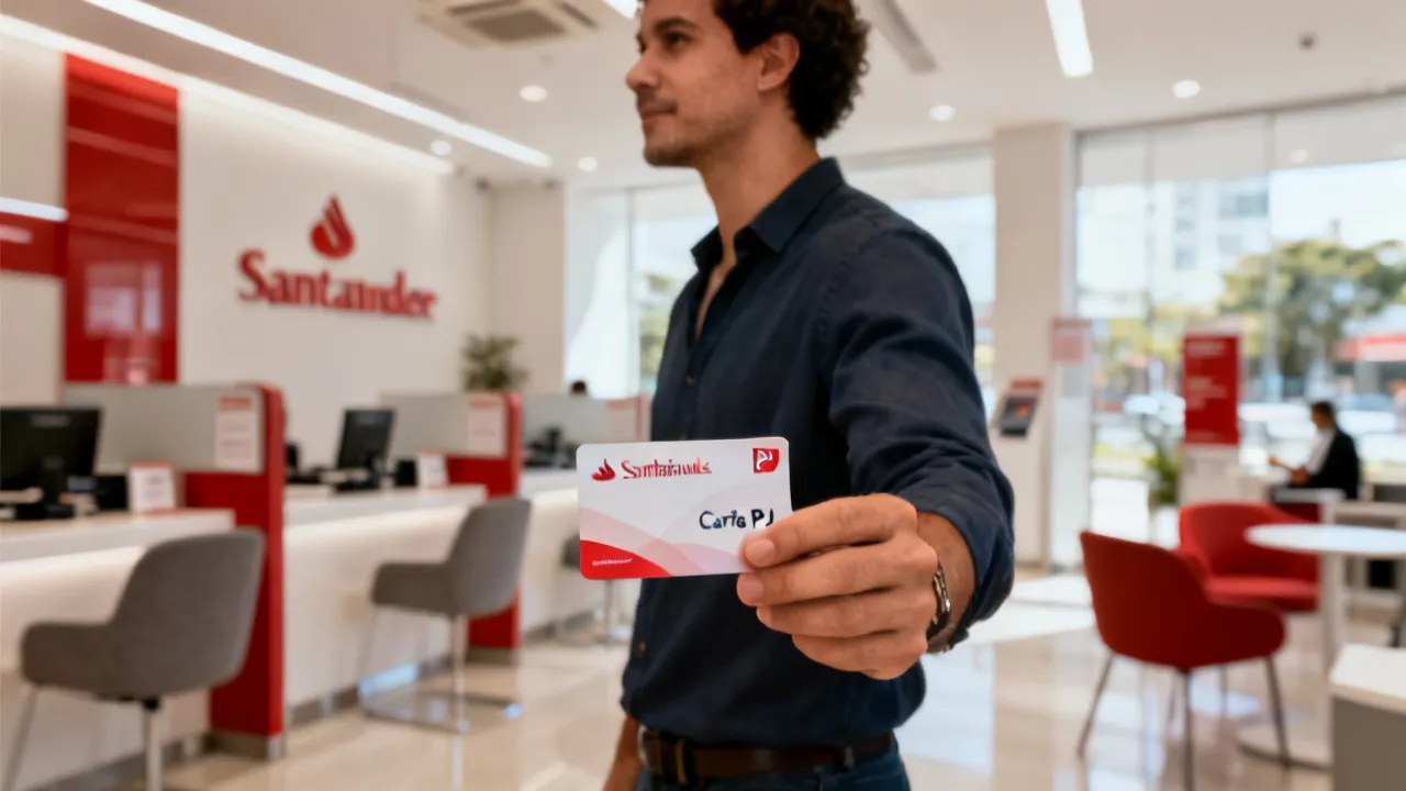 Cartão PJ Santander: guia completo e requisitos