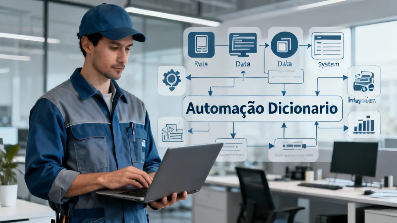 Guia profissional de Automação Dicionario para processos