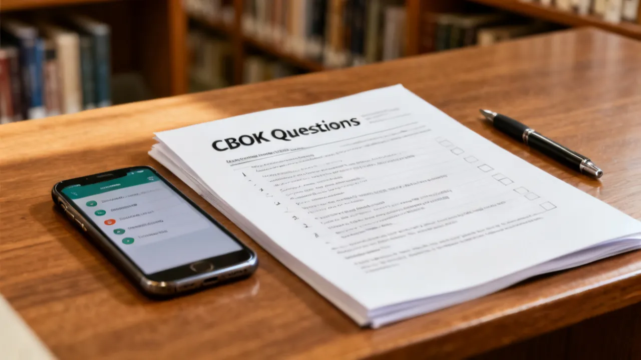 Questoes CBOK: Guia Objetivo e Aplicável