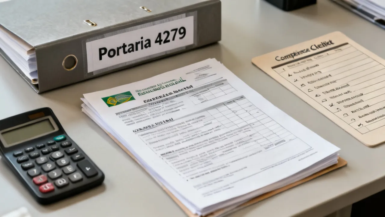 Portaria 4279: guia técnico para conformidade regulatória