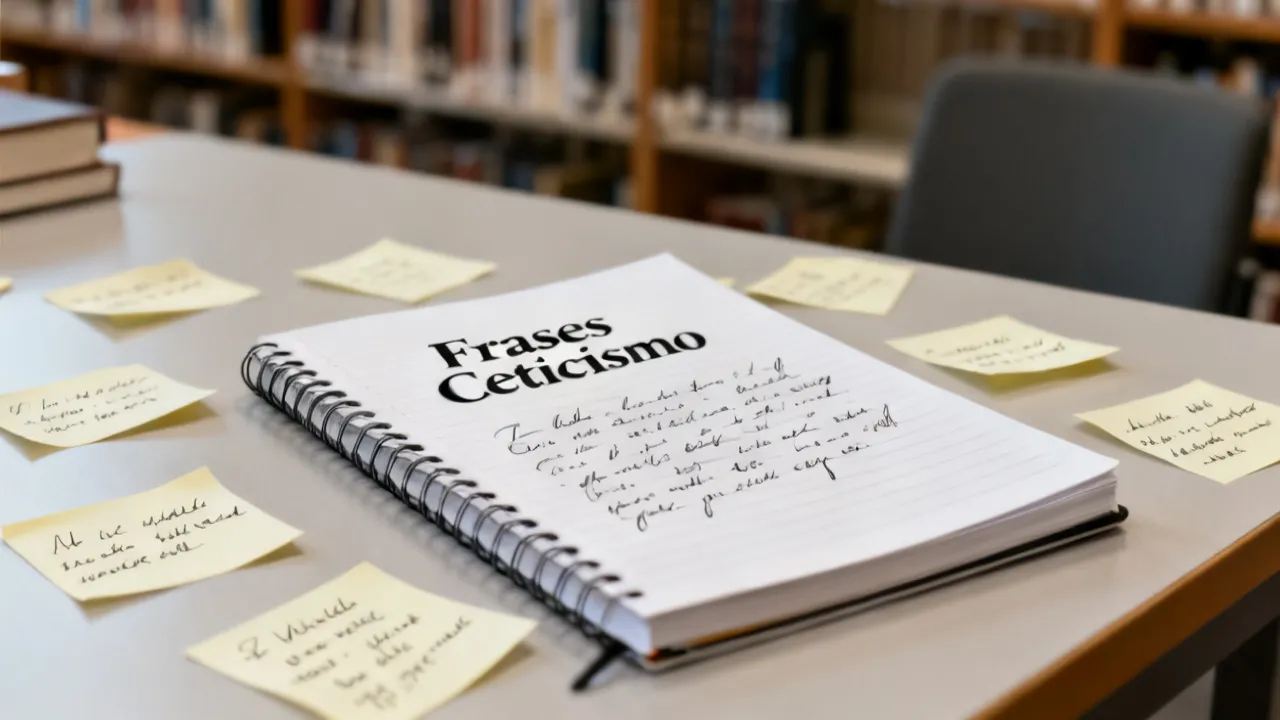Guía sobre Frases de Ceticismo y su uso