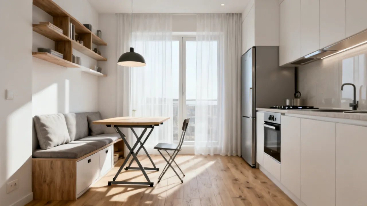 Apartamento de 14m²: Planejamento Inteligente e Uso Eficiente