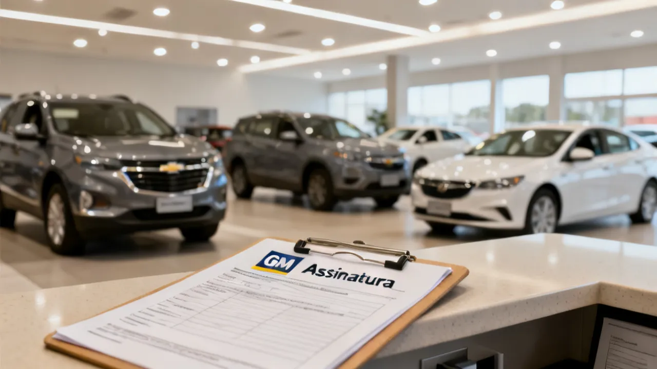 Gm Assinatura: como comprar um carro com segurança