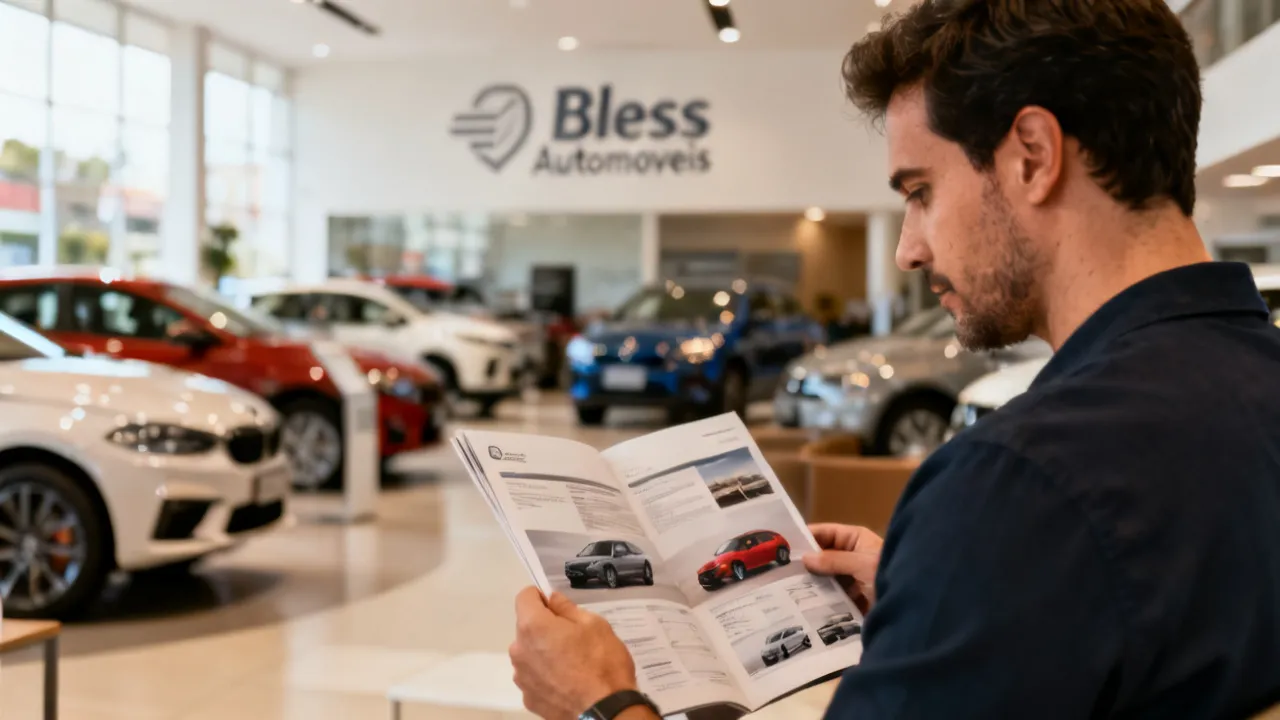 Como encontrar veículos à venda na Bless Automoveis