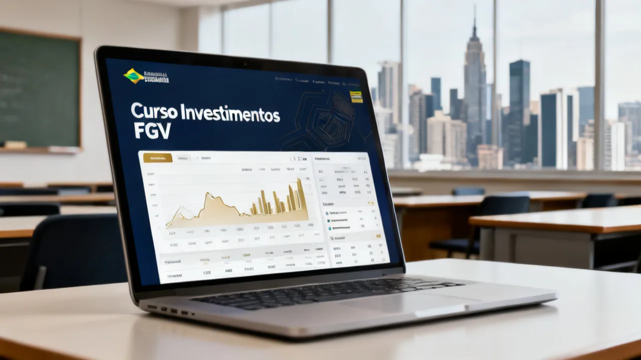 Curso Investimentos FGV e bônus bancários online