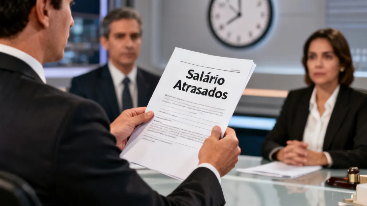 Como resolver salário atrasados com estratégia e documentação
