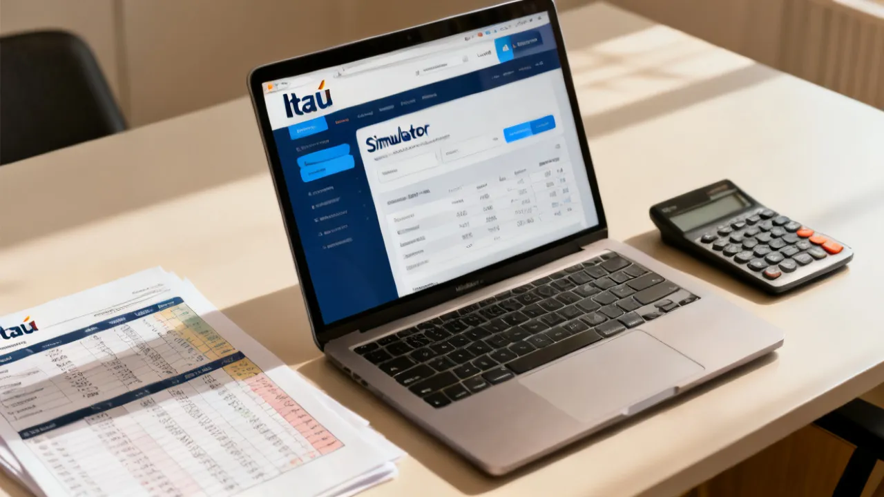 Simulador Itaú e bônus: guia para contas online