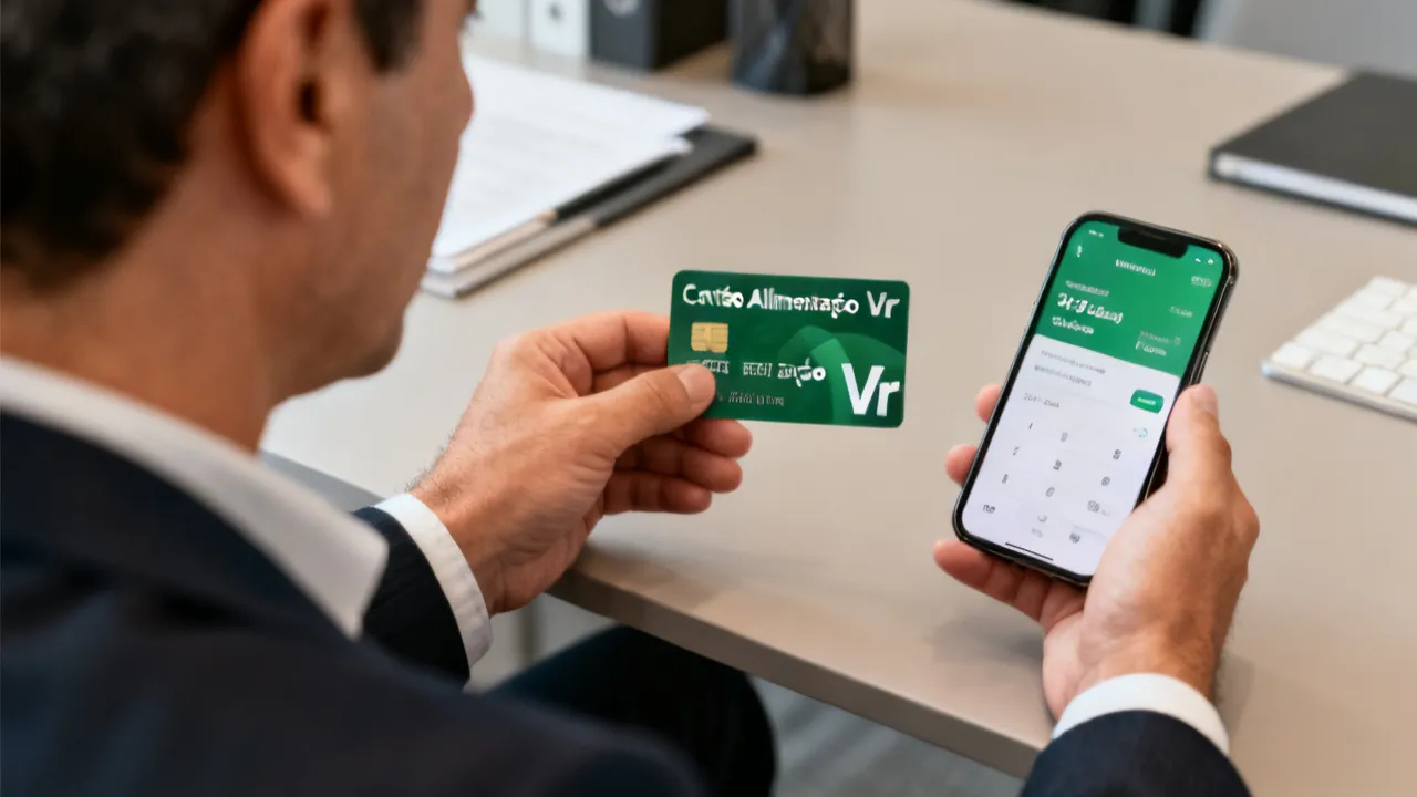Cartão Alimentação VR e contas online: guia completo