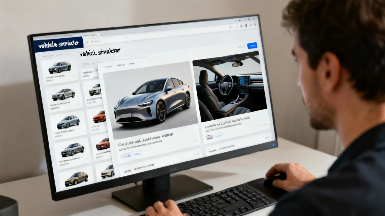 Simulador de Veículos: Como Comprar um Carro Barato