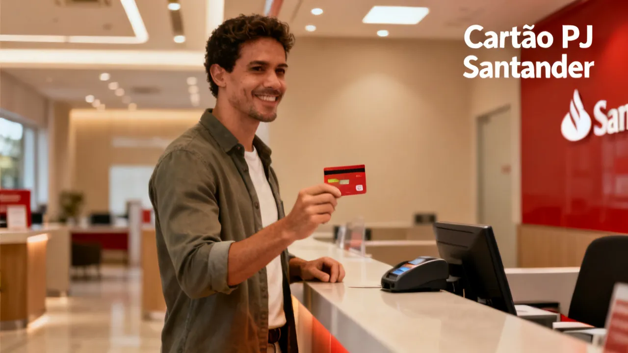Cartão PJ Santander: guia completo e requisitos