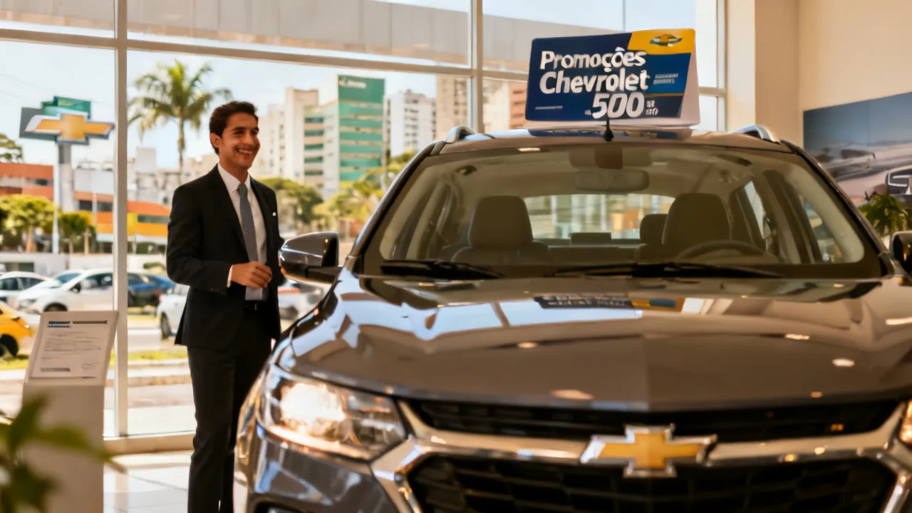 Guia de Promoções Chevrolet com avaliação e economia