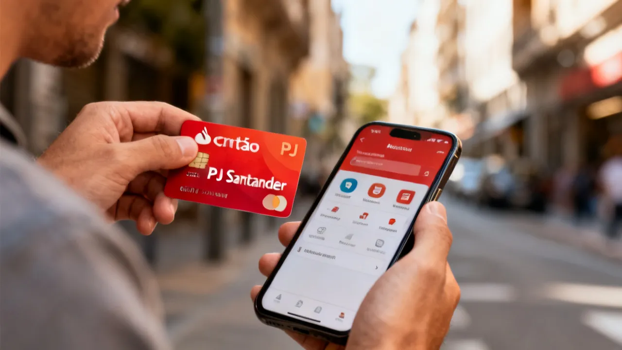 Cartão PJ Santander: guia completo e requisitos essenciais