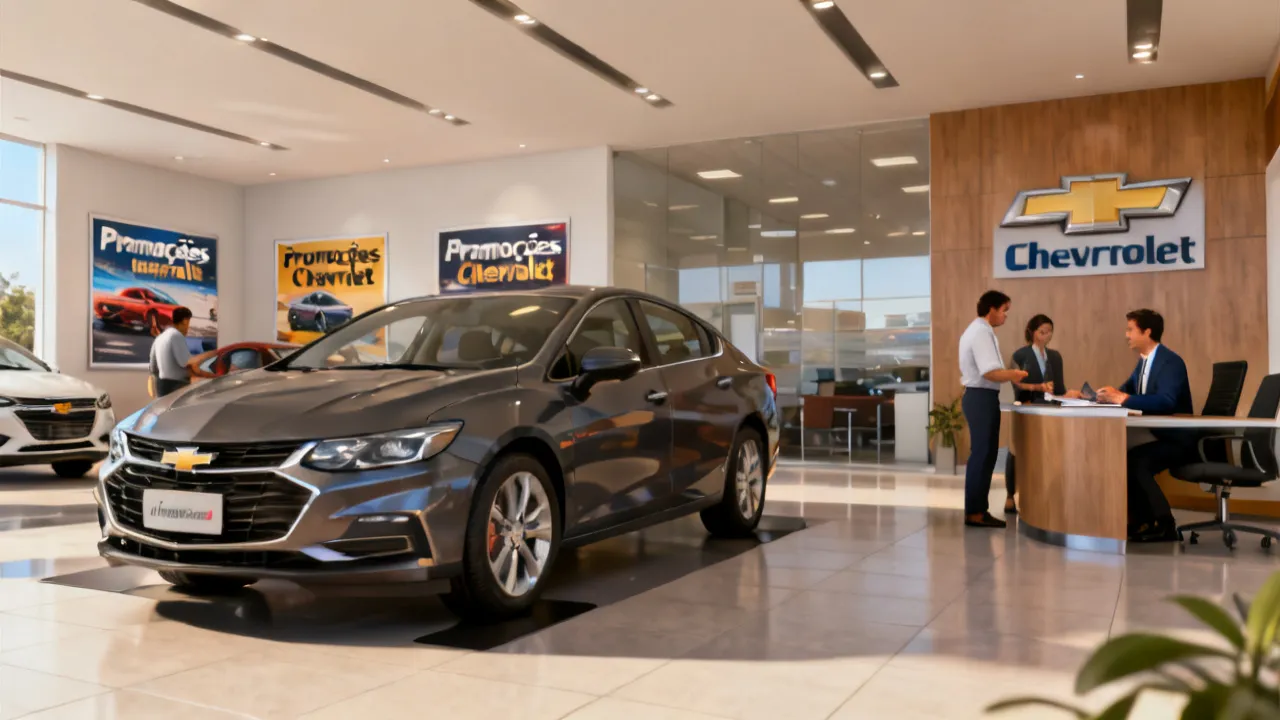 Promoções Chevrolet: como aproveitar ofertas com segurança