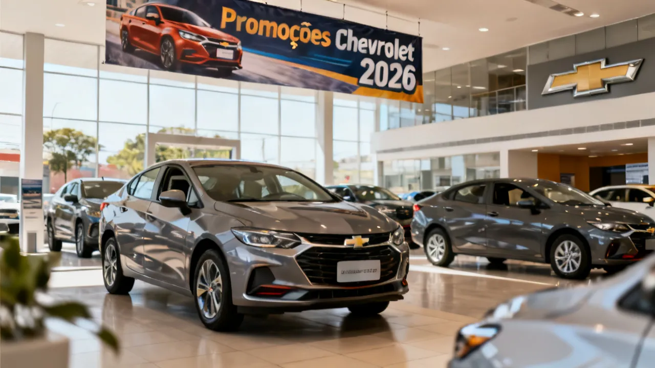 Entenda as Promoções Chevrolet 2026 e como aproveitar