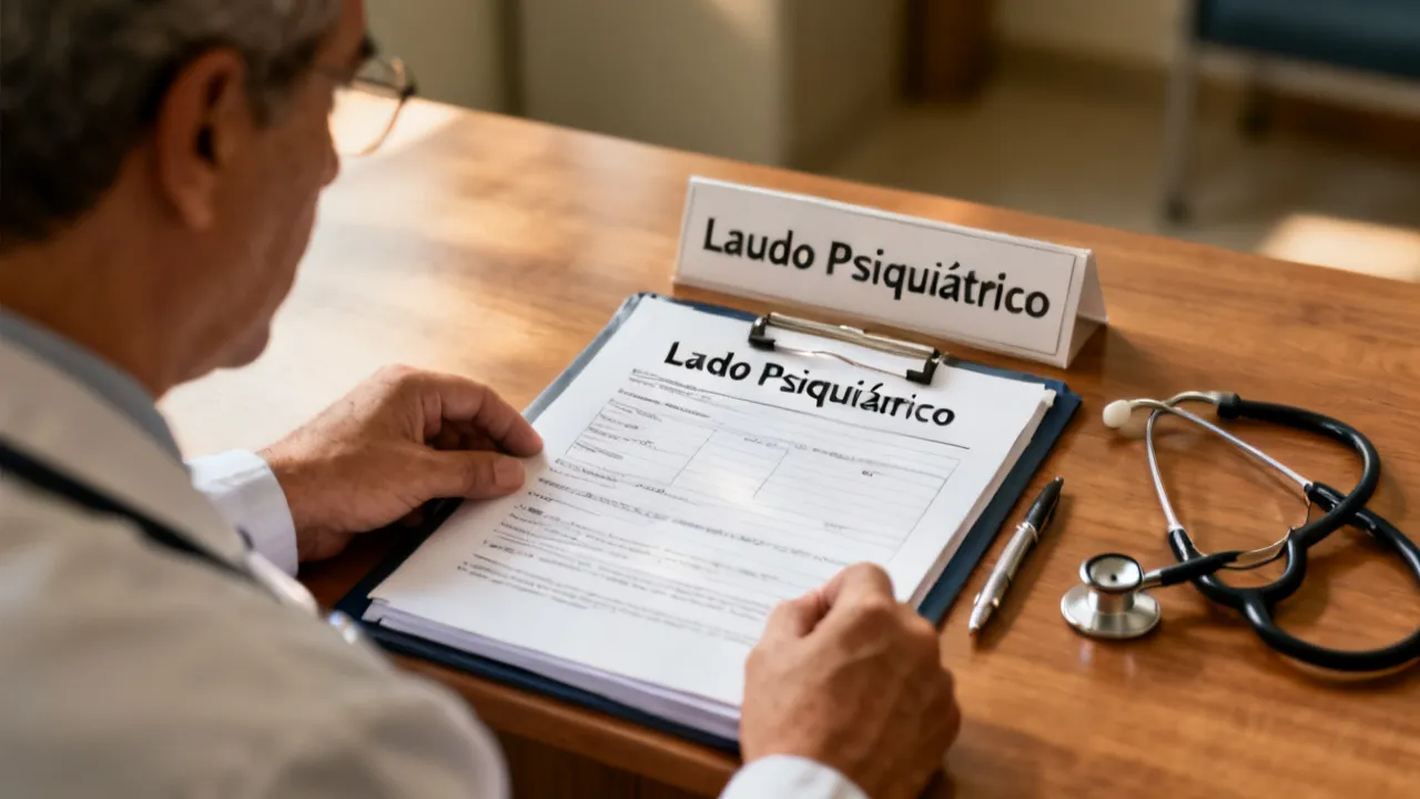 Como solicitar Psiquiatra e Laudo com orientação clínica