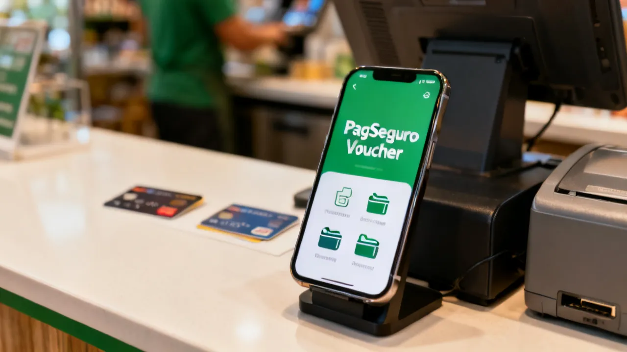 Guia profissional do PagSeguro Voucher no Brasil