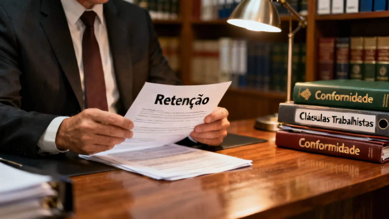 Retenção no Direito Trabalhista: Guia Técnico e Prático