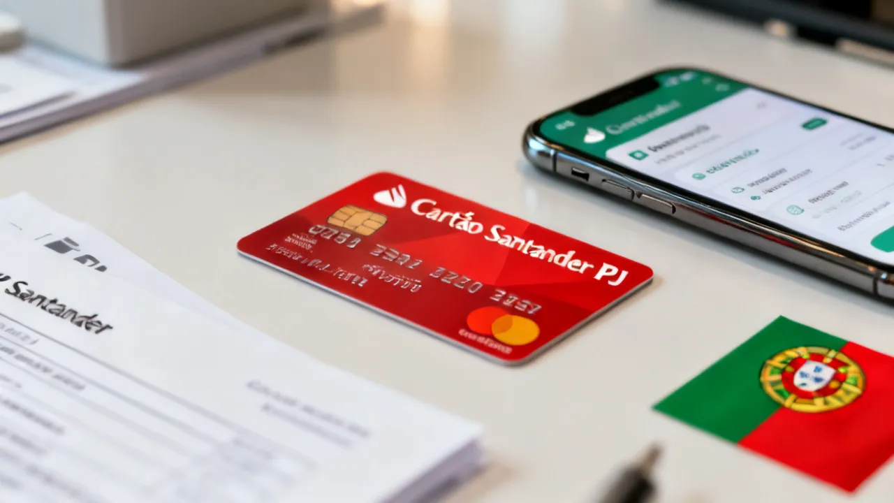 Guia do Cartão PJ Santander para empresas