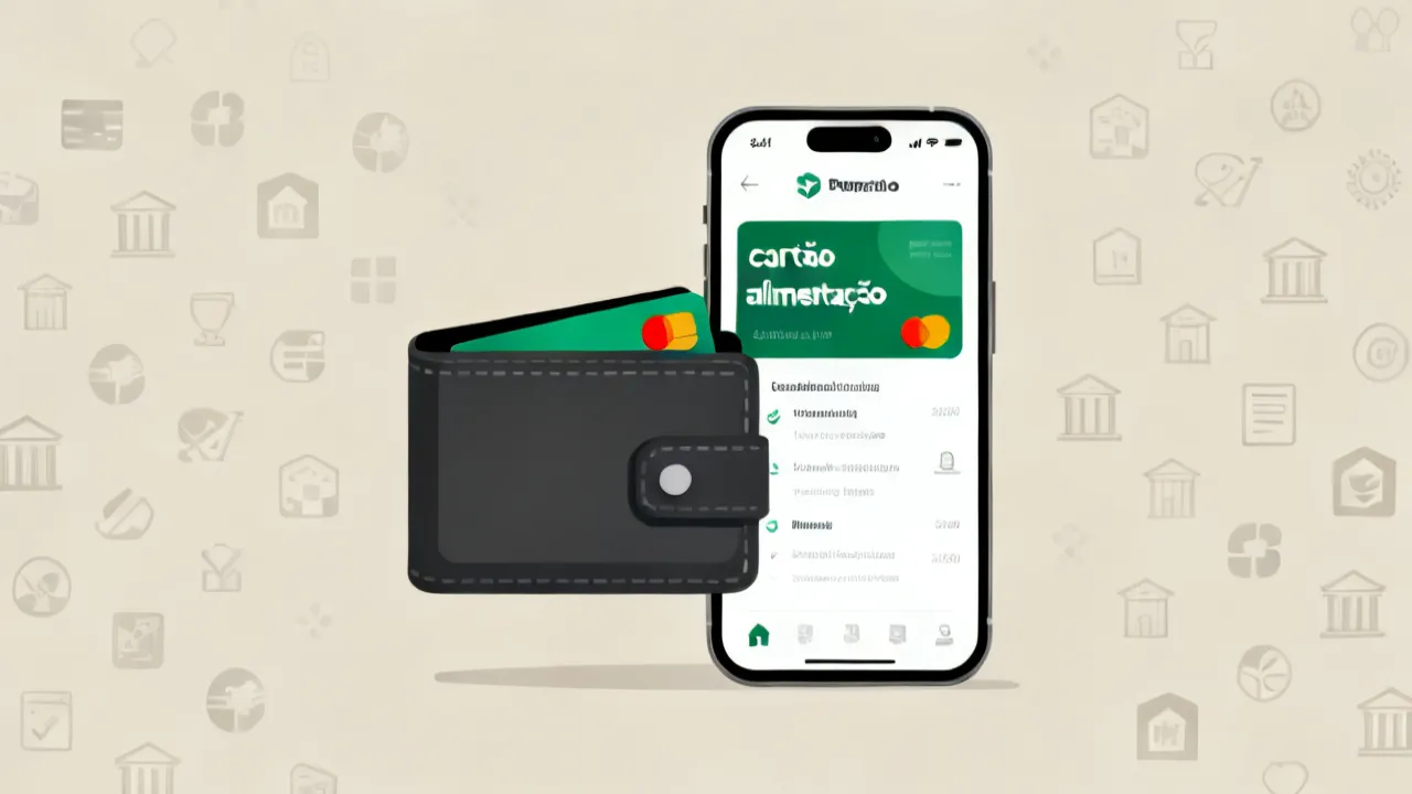 Cartão alimentação e contas online: visão objetiva