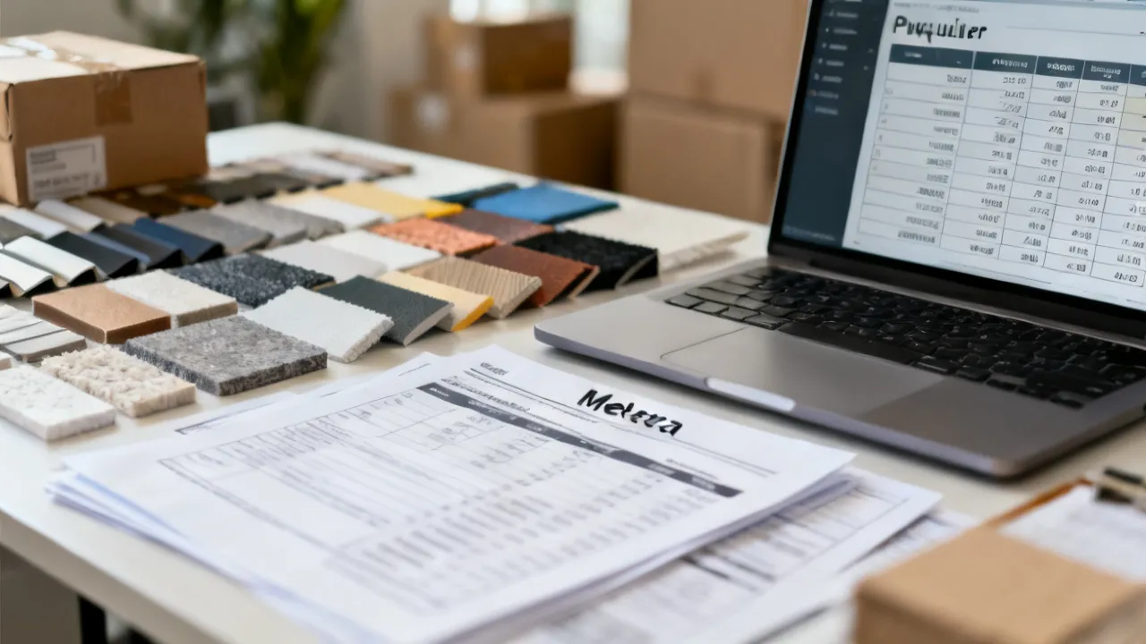 Guia técnico: meta exemplos para compras e fornecedores